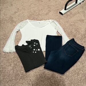 Complete women’s outfit!  Perfect for Fall and Winter!